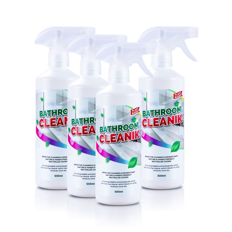 4x Bathroom Cleanik (500ml)