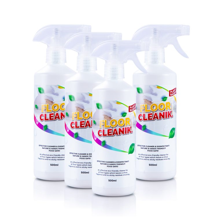 4x Floor Cleanik (500ml)